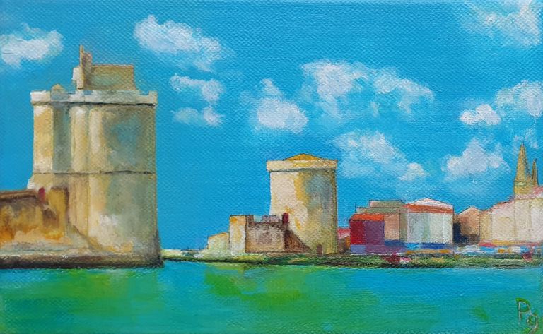 La petite maison dans le perche, 20x20 , 2021